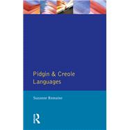 Pidgin and Creole Languages