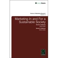 Marketing in and for a Sustainable Society