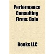 Performance Consulting Firms : Bain