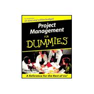 Project Management For Dummies<sup>®</sup>