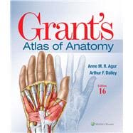 Grant's Atlas of Anatomy 16e Lippincott Connect Standalone Digital Access Card
