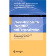 Information Search, Integration, and Personlization