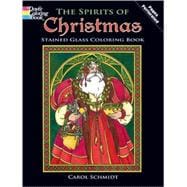 The Spirits of Christmas Stained Glass Coloring Book