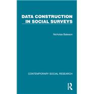 Data Construction in Social Surveys