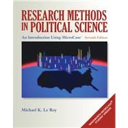 Research Methods in Political Science An Introduction Using MicroCase ExplorIt