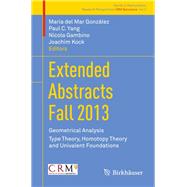 Extended Abstracts