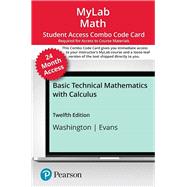 MyLab Math with Pearson eText (18 Weeks) for Basic Technical Mathematics with Calculus