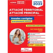Annales corrigées Attaché territorial - Attaché principal - Catégorie A - Concours 2022