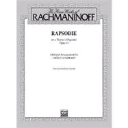 Rhapsody, Op.43, on a Theme by Paganini Abridged Arrangement