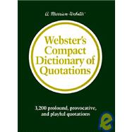 Webster's Compact Dictionary of Quotations