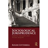 Sociological Jurisprudence: Juristic thought and social inquiry