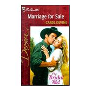 Marriage for Sale