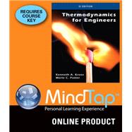 MindTap Engineering for Kroos/Potter's SI Thermodynamics for Engineers, 1st Edition, [Instant Access], 2 terms (12 months)