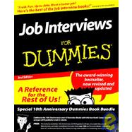 Job Interviews for Dummies® Job Hunting for Dummies