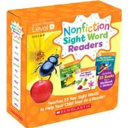 Nonfiction Sight Word Readers: Guided Reading Level D (Parent Pack) Teaches 25 key Sight Words to Help Your Child Soar as a Reader!