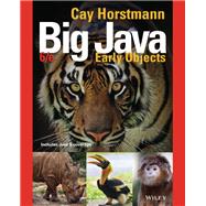 Big Java: Early Objects, Interactive Edition