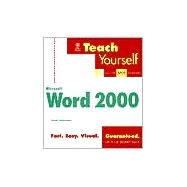 Teach Yourself? Microsoft? Word 2000