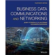 Business Data Communications and Networking,9781119702849