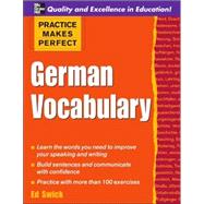 Practice Makes Perfect : German Vocabulary