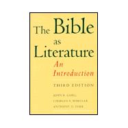 The Bible as Literature An Introduction