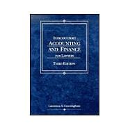 Introductory Accounting and Finance for Lawyers