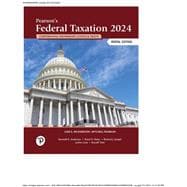 Pearson's Federal Taxation 2024 Corporations, Partnerships, Estates, & Trusts -- MyLab Accounting with Pearson eText Access Code