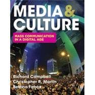 Media & Culture An Introduction to Mass Communication,9781319102852