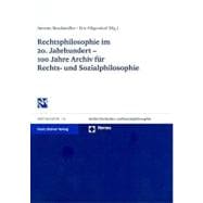 Rechtsphilosophie Im 20. Jahrhundert