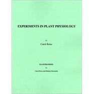 Experiments in Plant Physiology