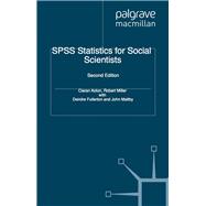 SPSS for Social Scientists PUBLICATION CANCELLED