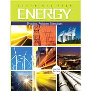Energy: Principles, Problems, Alternatives