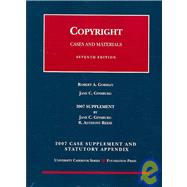 2007 Supplement and Statutory Appendix to Gorman and Ginsburg's Copyright : Cases and Materials, 7th