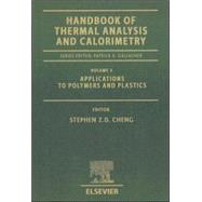 Handbook of Thermal Analysis and Calorimetry
