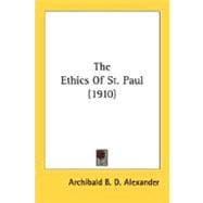The Ethics Of St. Paul