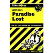 CliffsNotes<sup><small>TM</small></sup> on Milton's Paradise Lost