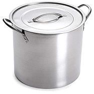 5 Gallon Stainless Steel Stock Pot with Lid, 12.5 x 12.5 x 11.5 (B000FRJJSM)