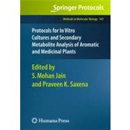 Protocols for in Vitro Cultures and Secondary Metabolite Analysis of Aromatic and Medicinal Plants