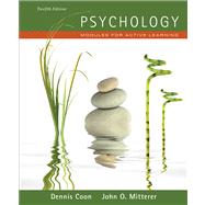 Psychology Modules for Active Learning (with Concept Modules with Note-Taking and Practice Exams Booklet)