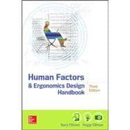 Human Factors and Ergonomics Design Handbook, Third Edition
