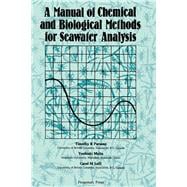 A Manual of Chemical and Biological Methods for Seawater Analysis