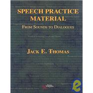 Speech Practice Material, From Sounds to Dialogues