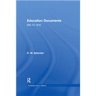 Education Documents: ENGLAND AND WALES 800 TO 1972