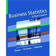 MyLab Statistics with Pearson eText Access Code (18 Weeks) for Business Statistics: A First Course