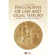 Philosophy of Law and Legal Theory An Anthology,9780631202882