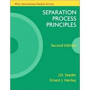 Separation Process Principles