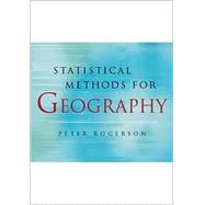 Statistical Methods for Geography