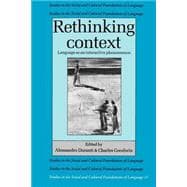Rethinking Context