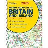 2025 Collins Handy Road Atlas Britain and Ireland A5 Spiral