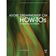 Adobe Dreamweaver CS4 How-Tos 100 Essential Techniques