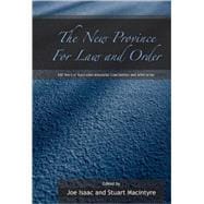 The New Province for Law and Order: 100 Years of Australian Industrial Conciliation and Arbitration